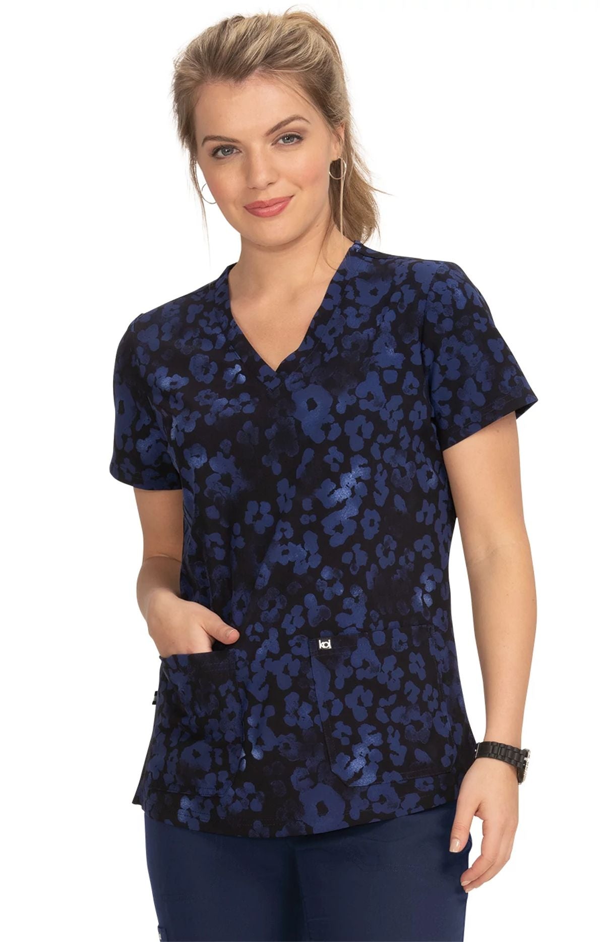 1029PR TONAL CHEETAH NAVY