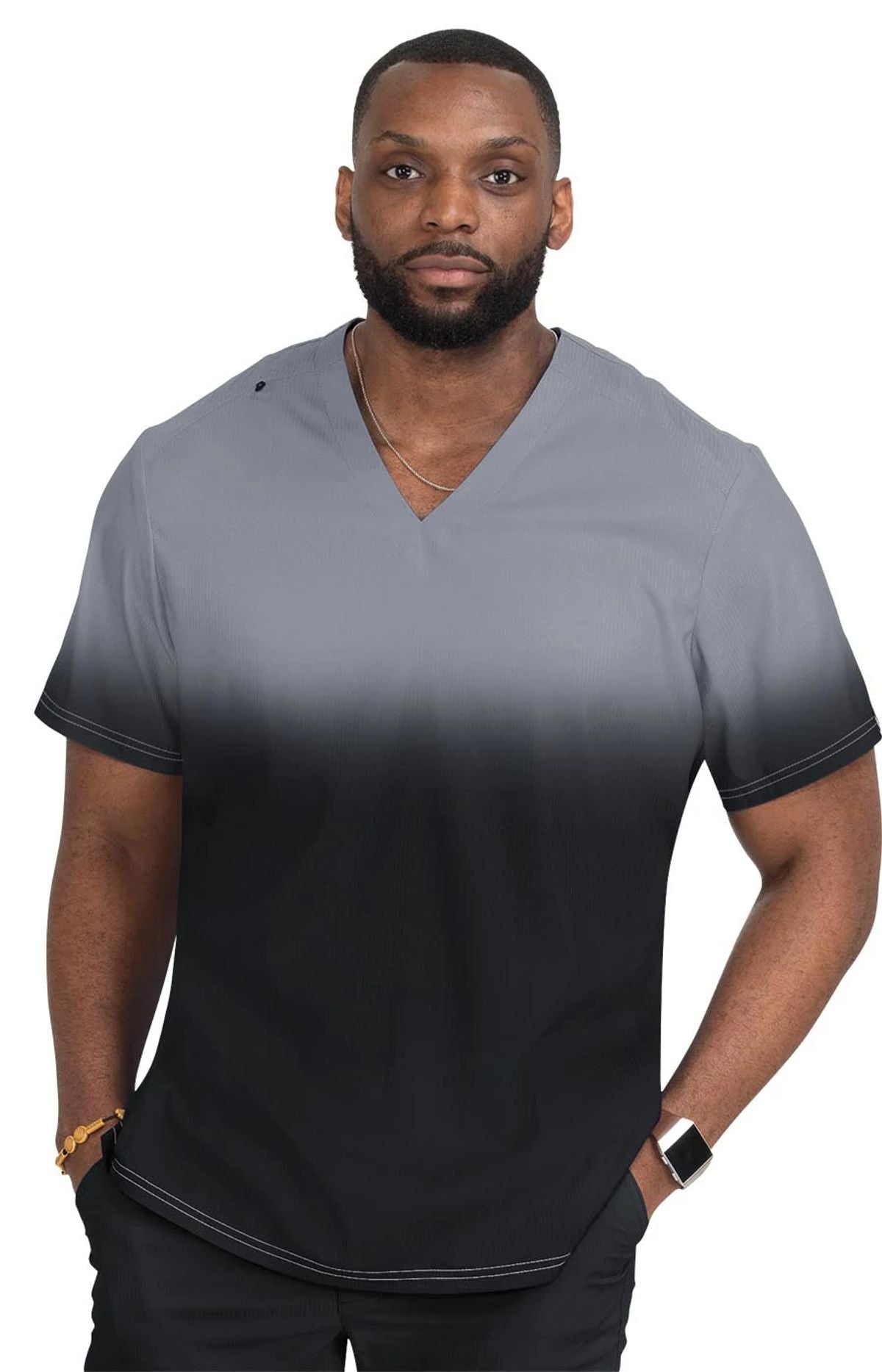 670PR PLATINUM GREY/BLACK OMBRE