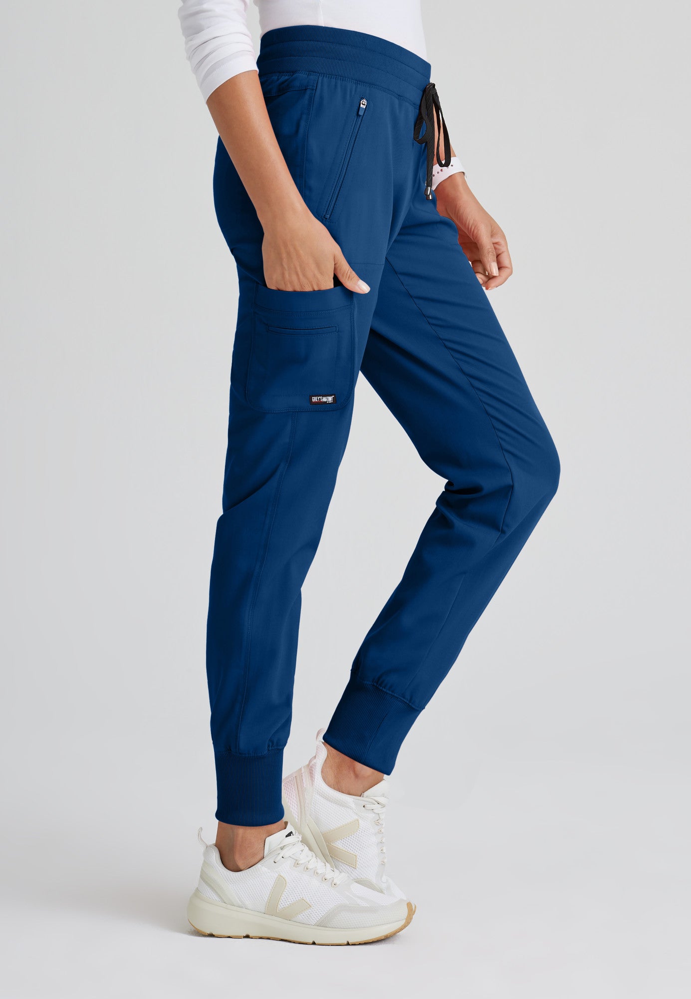 Pantalón blanco mujer con 5 bolsillos de Grey's Anatomy