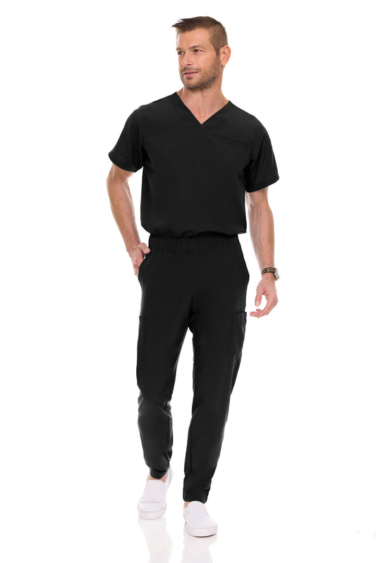MEDICHIC SAINT SCRUBS CONJUNTO CABALLERO 9910 - Negro