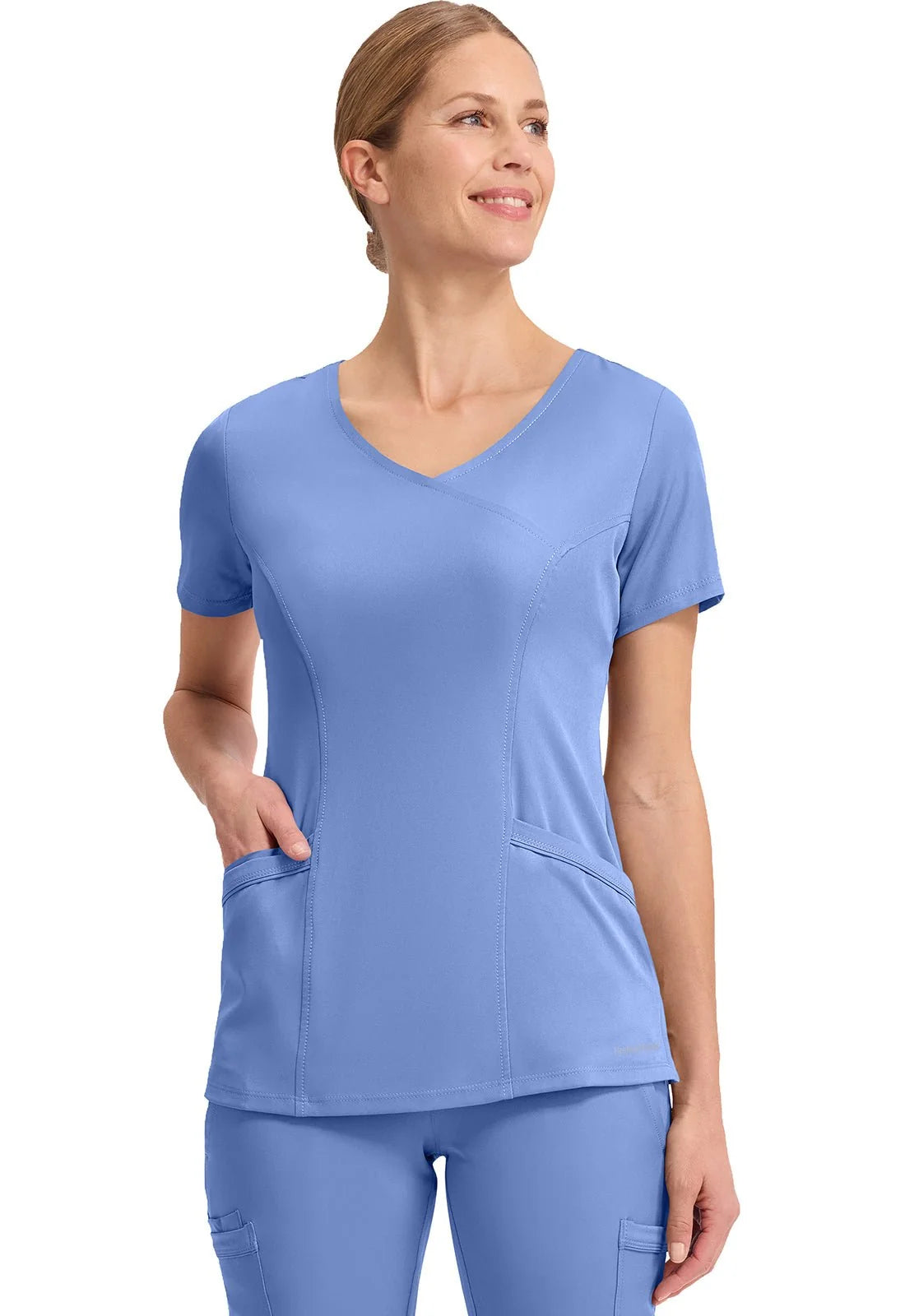 Healing Hands Camisa Dama 2525 - Celeste