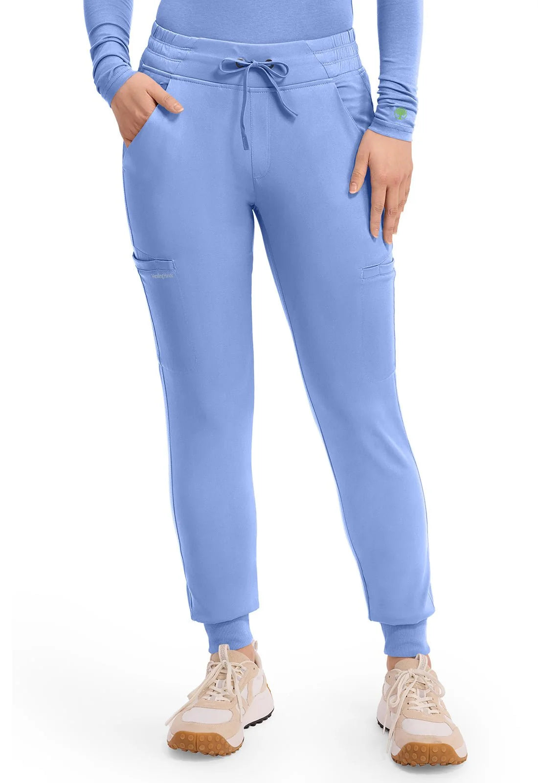 Healing Hands Pantalon Dama HH050 - Celeste