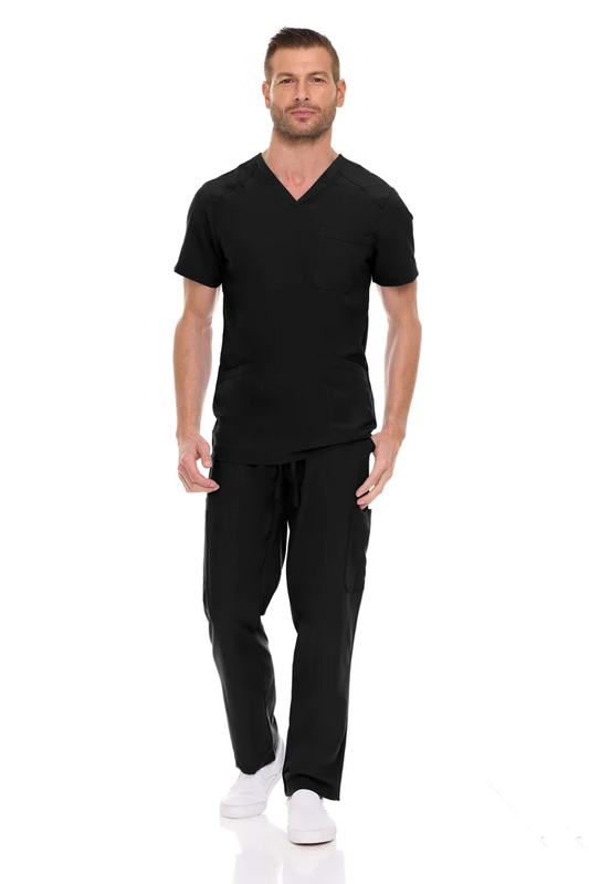 MediChic Saint Scrubs Conjunto Caballero H9905 - Negro